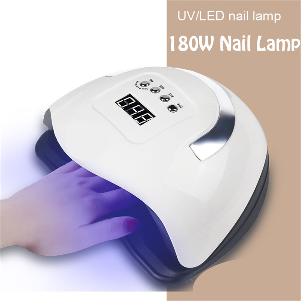 80W 네일 램프 Led UV 램프 네일 오븐 휴대용 젤 램프 SUNX7 최대 57 램프 손톱 빛 매니큐어 램프 태양 UV Led 네일 램프 미니